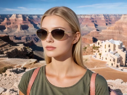 Ria - Cat Eye Prescription Sunglasses