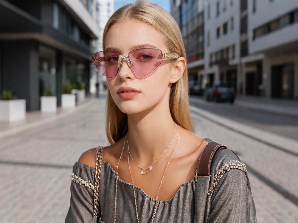 Marnie - Rimless Prescription Sunglasses