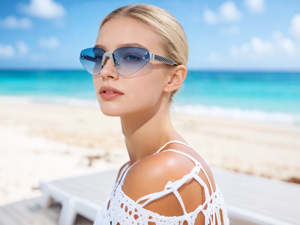 Marnie - Rimless Prescription Sunglasses