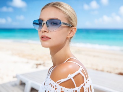 Marnie - Rimless Prescription Sunglasses
