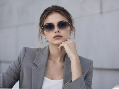 Hattie - Geometric Prescription Sunglasses