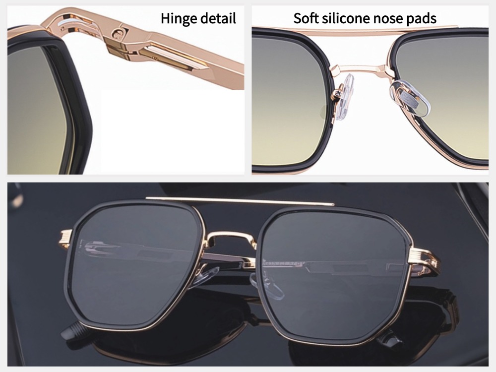 Amos - Aviator Prescription Sunglasses