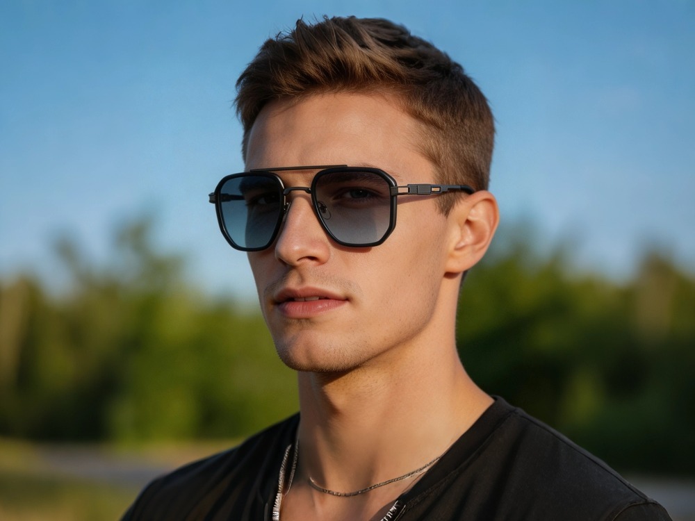 Amos - Aviator Prescription Sunglasses