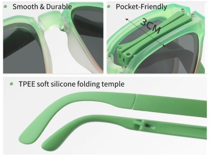 Riley - Foldable Prescription Sunglasses for Kids