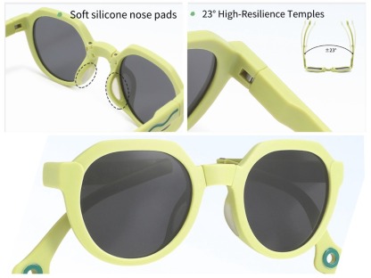 Indie - Foldable Prescription Sunglasses for Kids