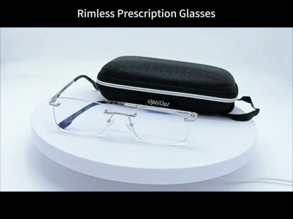 Jesse - Rimless Prescription Glasses