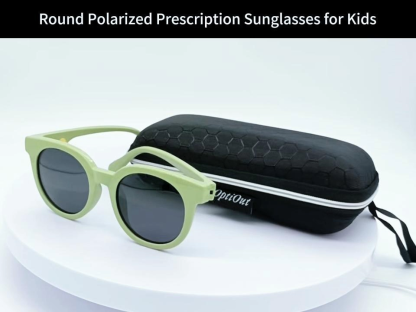 Clyde - Round Polarized Prescription Sunglasses for Kids