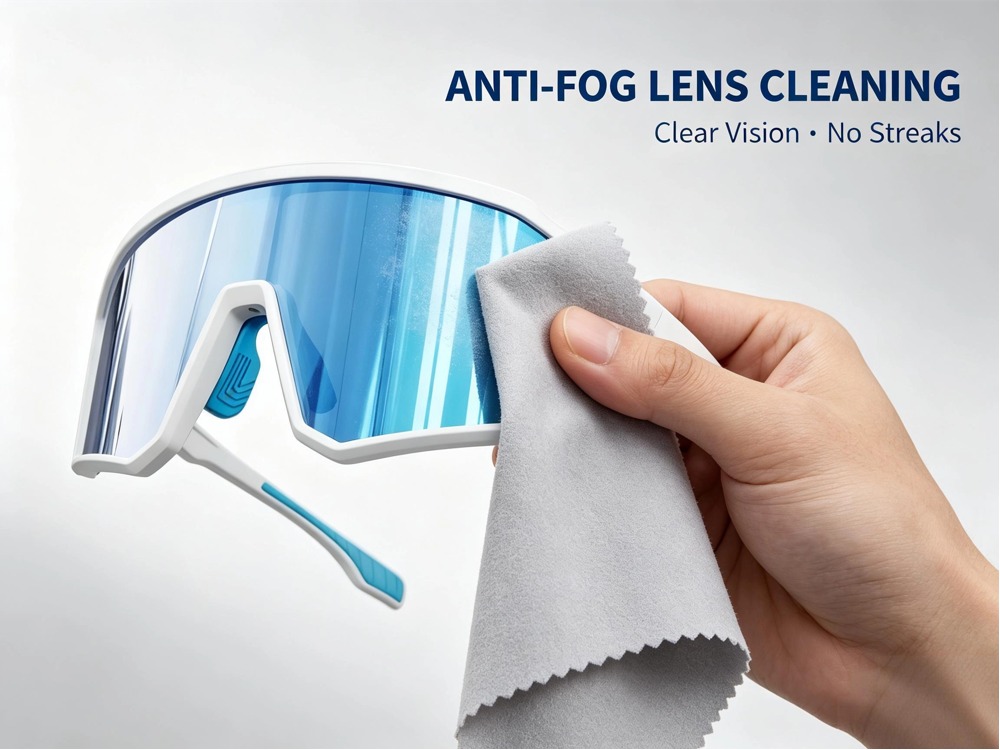 How to keep sports sunglasses from fogging?