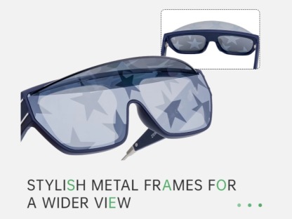 Solveig - Geometric Sunglasses