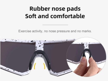 Wren - Rectangle Cycling Sunglasses