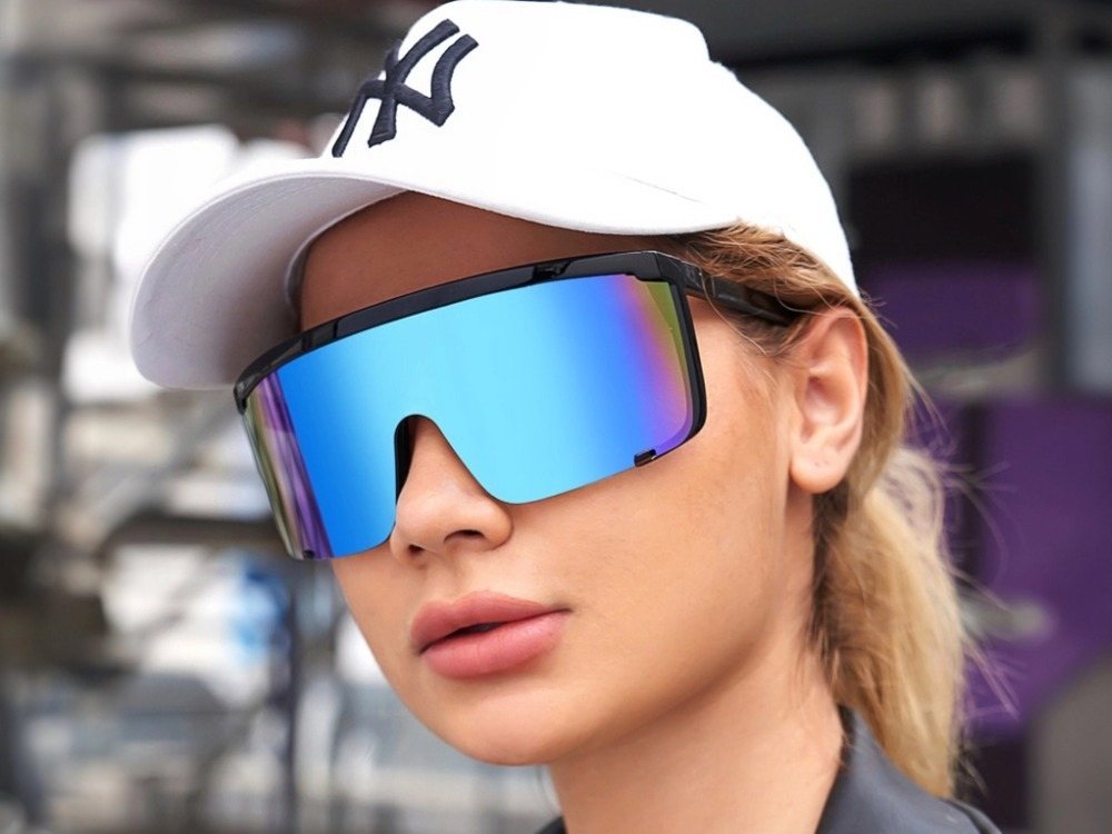 Tony - Oversized Cycling Sunglasses
