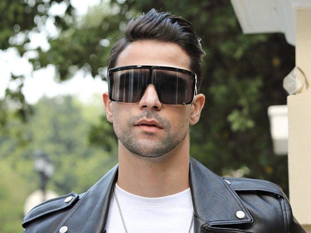 Tony - Oversized Cycling Sunglasses