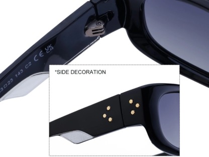 Yulissa - Rectangle Polarized Sunglasses
