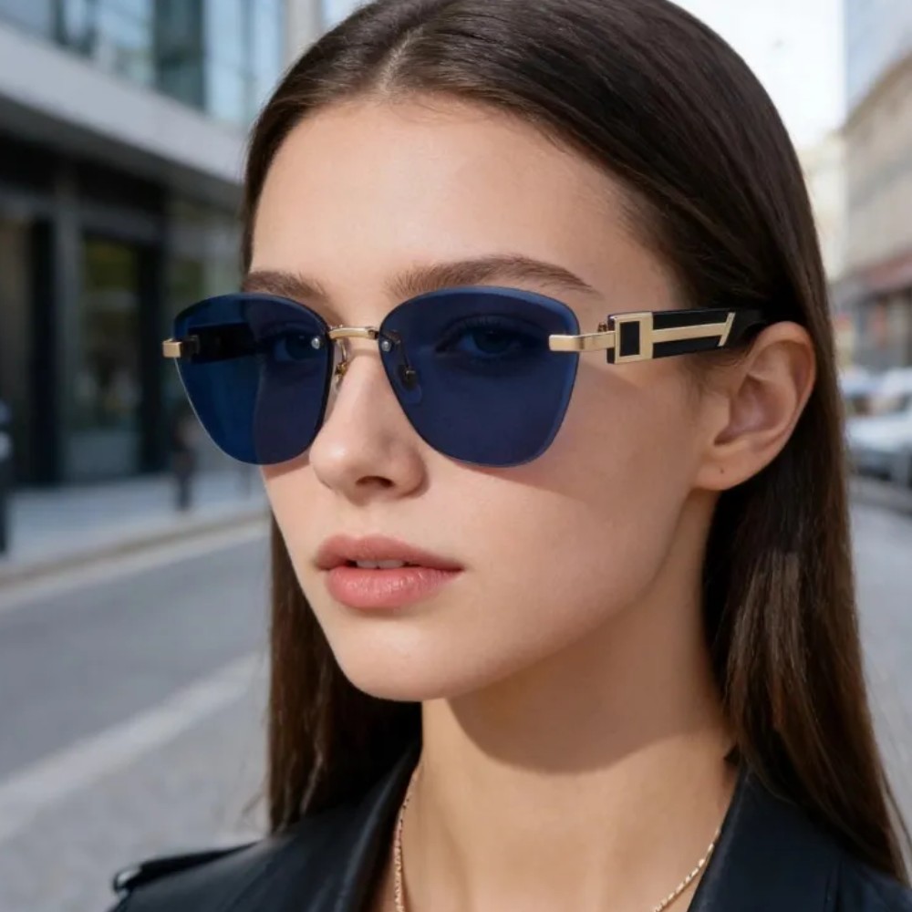 Prescription Rimless Sunglasses