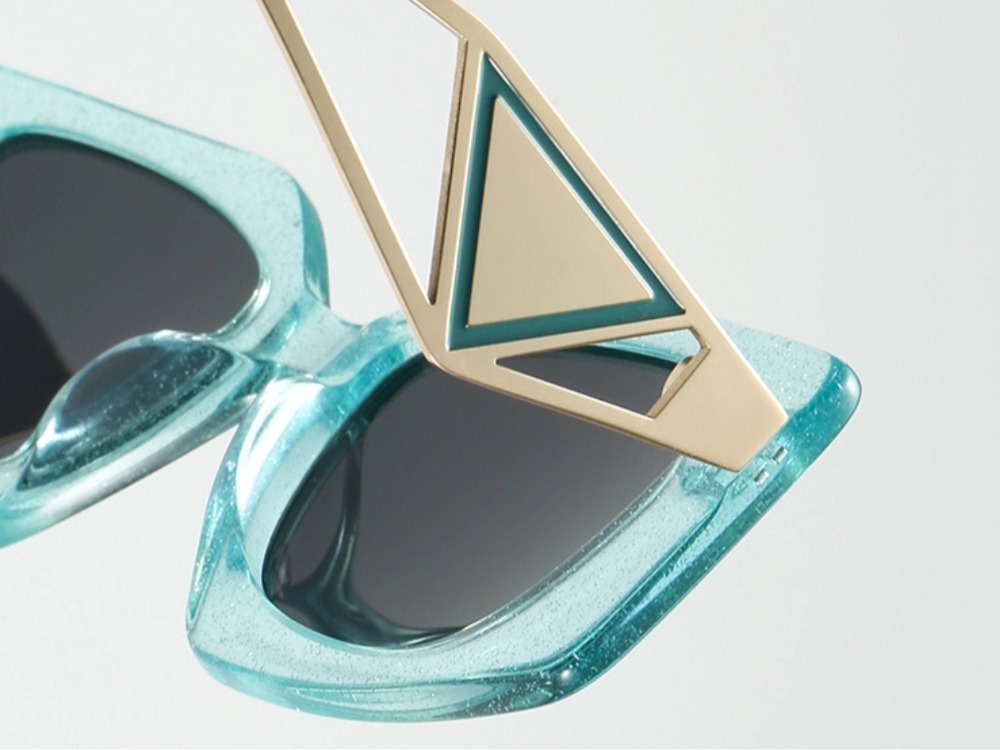 Yokote - Geometric Polarized Sunglasses