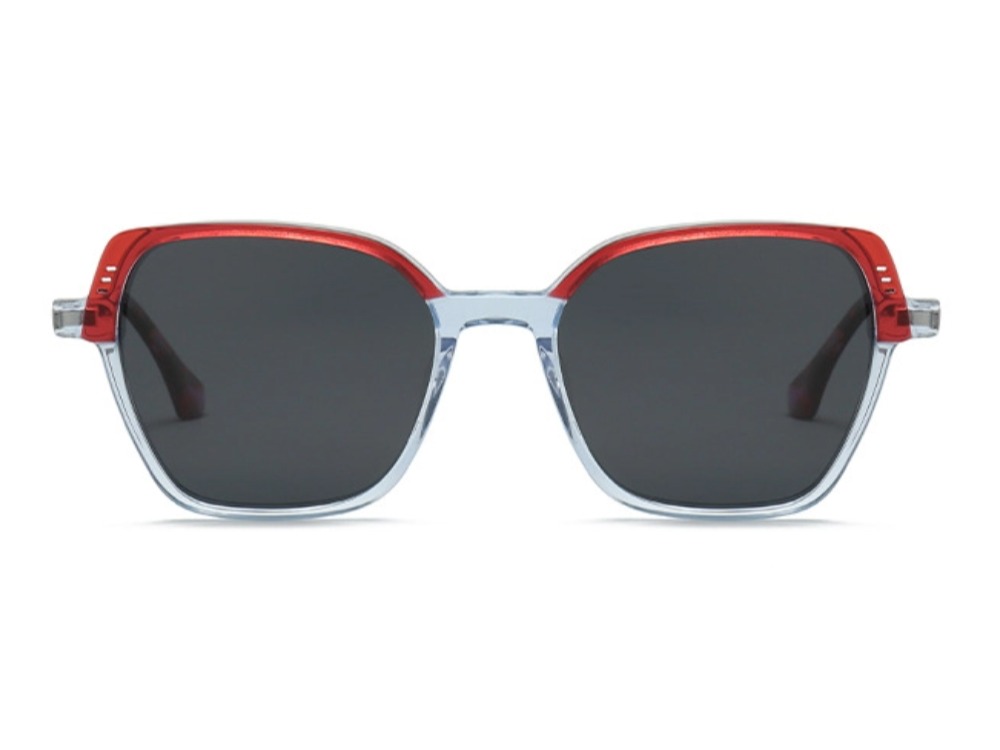 Alberta - Geometric Polarized Sunglasses