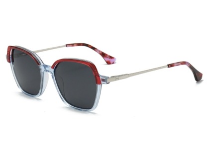 Alberta - Geometric Polarized Sunglasses