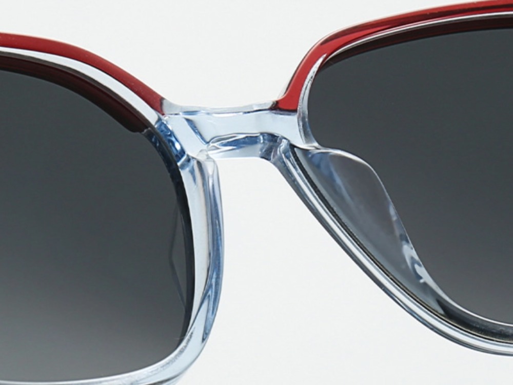 Alberta - Geometric Polarized Sunglasses