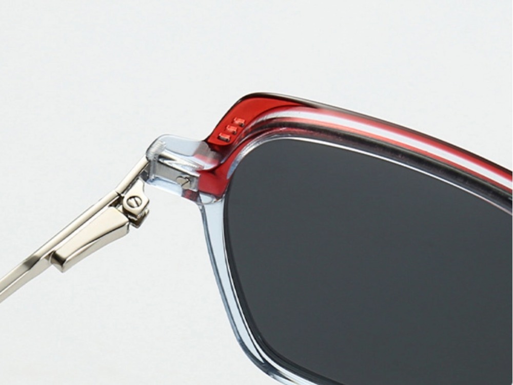 Alberta - Geometric Polarized Sunglasses