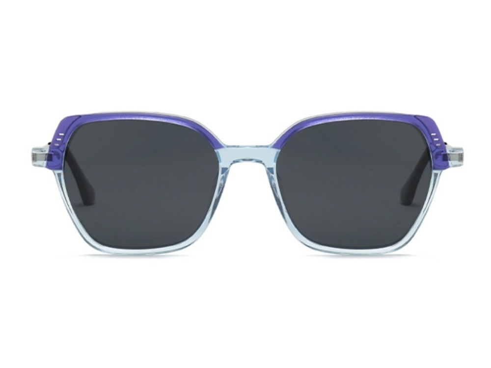 Alberta - Geometric Polarized Sunglasses