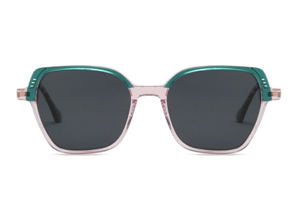 Alberta - Geometric Polarized Sunglasses