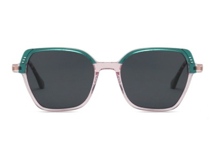 Alberta - Geometric Polarized Sunglasses