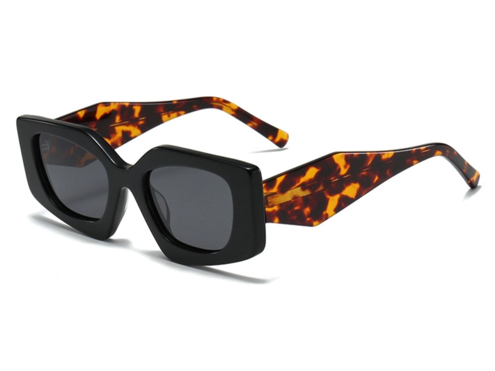 Brandon - Geometric Polarized Sunglasses