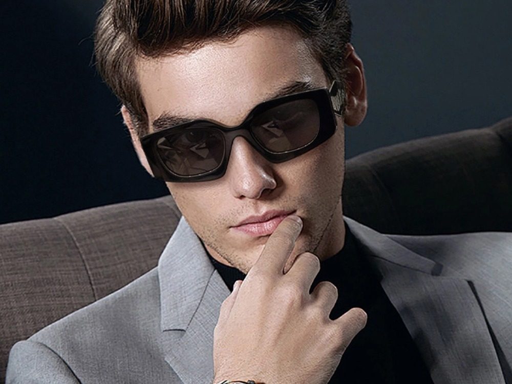 Brandon - Geometric Polarized Sunglasses