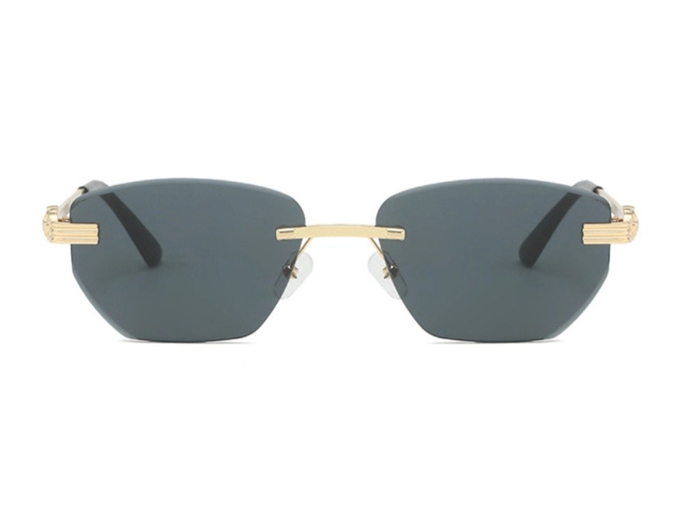 Caspian - Geometric Rimless Sunglasses (6 Colors)