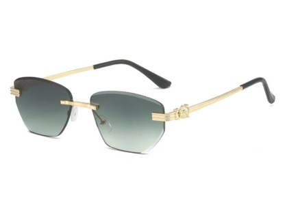 Caspian - Geometric Rimless Sunglasses (6 Colors)