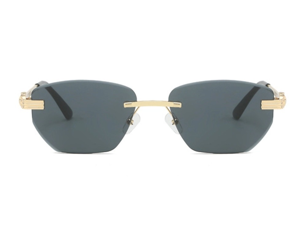 Caspian - Geometric Rimless Sunglasses (6 Colors)