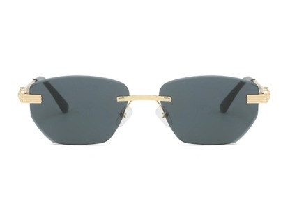 Caspian - Geometric Rimless Sunglasses (6 Colors)