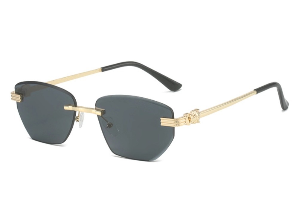 Caspian - Geometric Rimless Sunglasses (6 Colors)