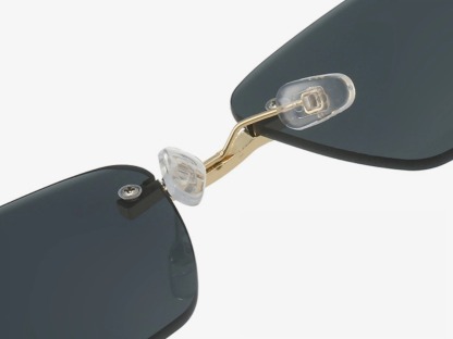 Caspian - Geometric Rimless Sunglasses (6 Colors)