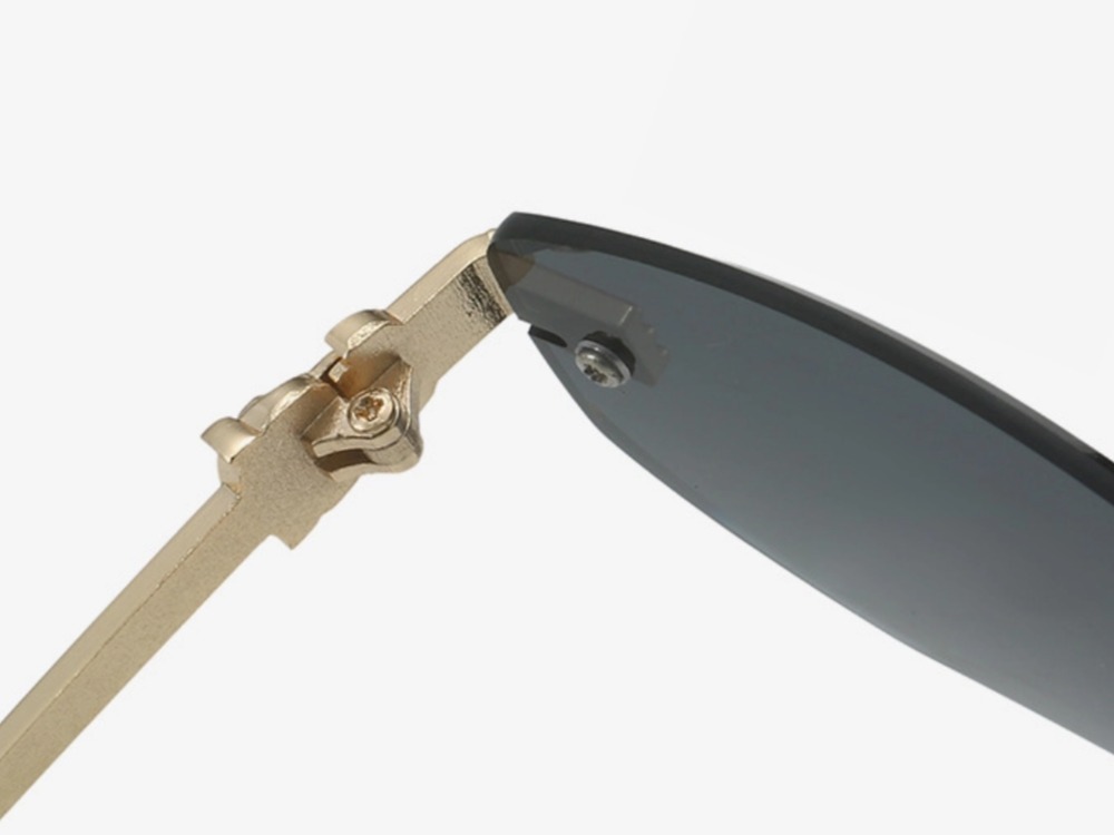 Caspian - Geometric Rimless Sunglasses (6 Colors)
