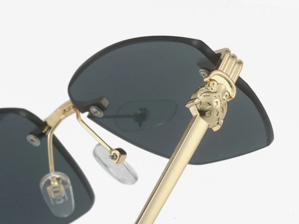 Caspian - Geometric Rimless Sunglasses (6 Colors)