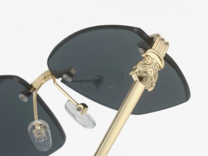 Caspian - Geometric Rimless Sunglasses (6 Colors)