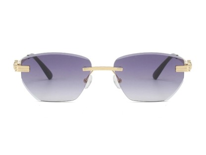 Caspian - Geometric Rimless Sunglasses (6 Colors)