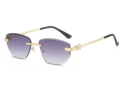 Caspian - Geometric Rimless Sunglasses (6 Colors)
