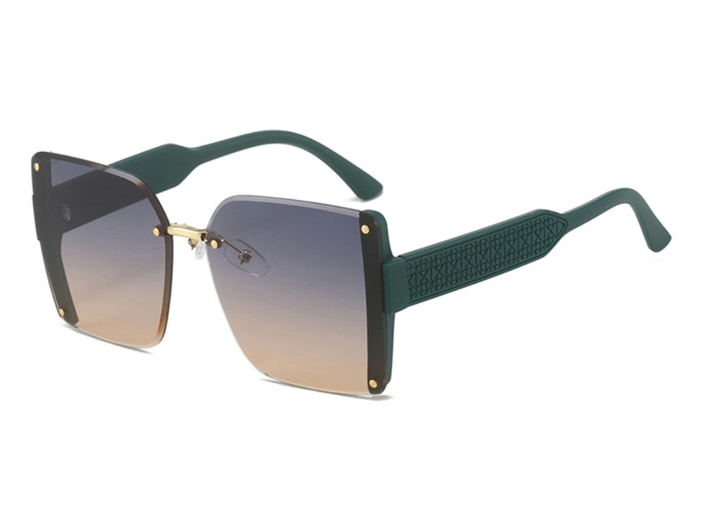 Chillax - Geometric Rimless Sunglasses (4 Colors)