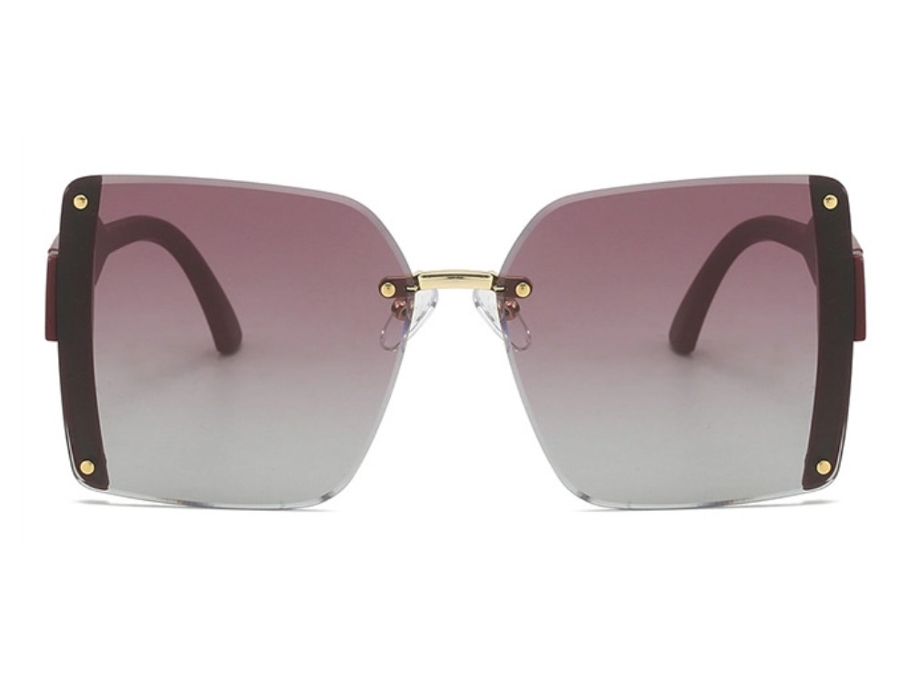Chillax - Geometric Rimless Sunglasses (4 Colors)