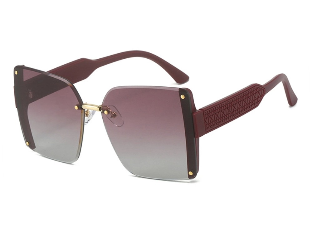 Chillax - Geometric Rimless Sunglasses (4 Colors)