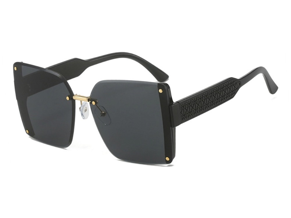 Chillax - Geometric Rimless Sunglasses (4 Colors)