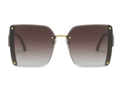 Chillax - Geometric Rimless Sunglasses (4 Colors)