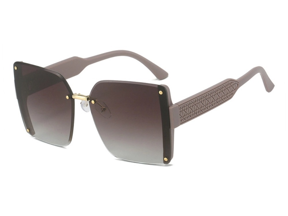 Chillax - Geometric Rimless Sunglasses (4 Colors)