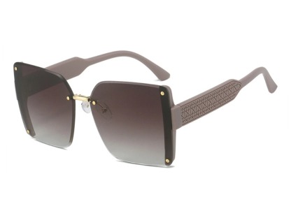 Chillax - Geometric Rimless Sunglasses (4 Colors)