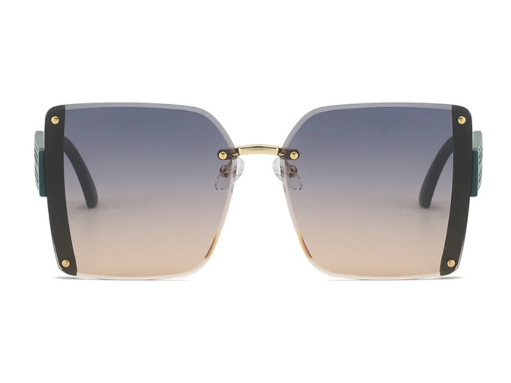 Chillax - Geometric Rimless Sunglasses (4 Colors)