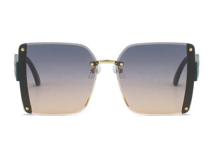 Chillax - Geometric Rimless Sunglasses (4 Colors)