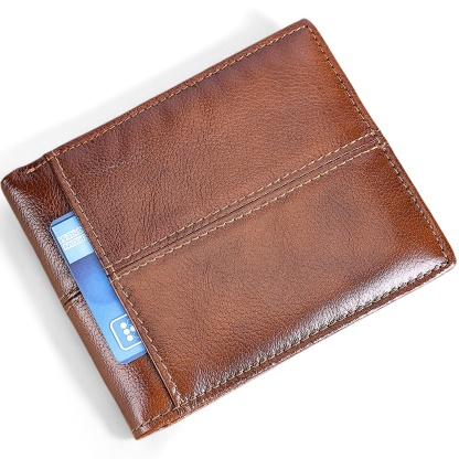 Gowalletly RFID-Safe Vegetable-Tanned Wallet