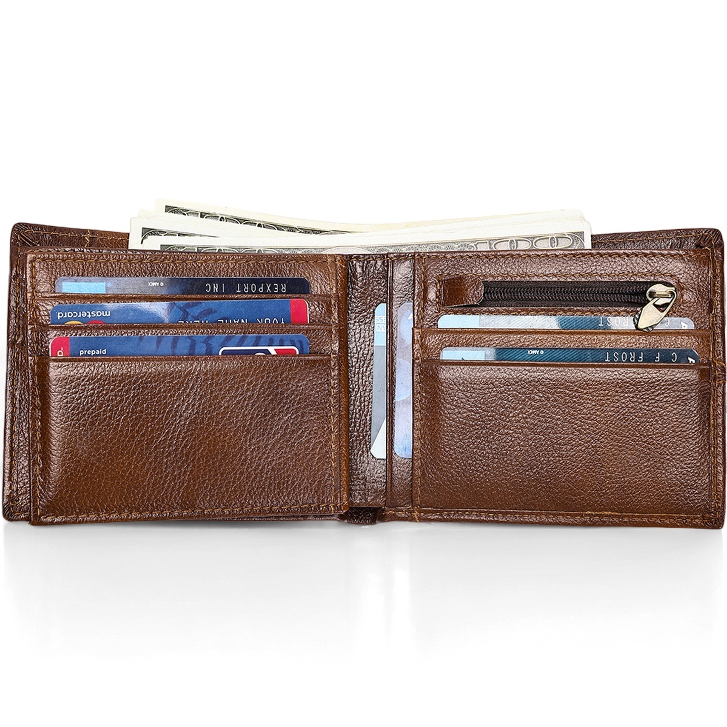 Gowalletly RFID-Safe Vegetable-Tanned Wallet